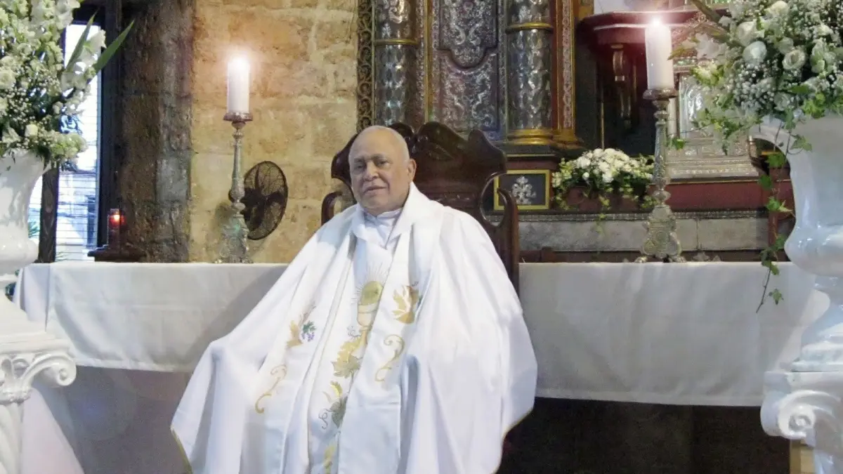 Fallece párroco Fray Máximo Rodríguez; Abinader expresa condolencias