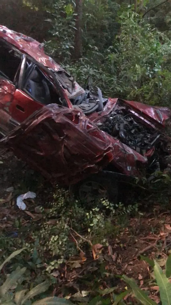 Dos muertos y un herido en accidente de tránsito en Ocoa