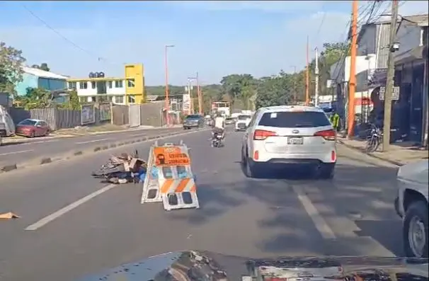 Inacif levanta cuerpo de hombre que falleció tras accidente en Jacobo Majluta