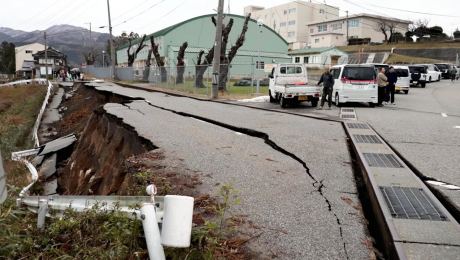 Al menos 57 los fallecidos por el terremoto en Japón