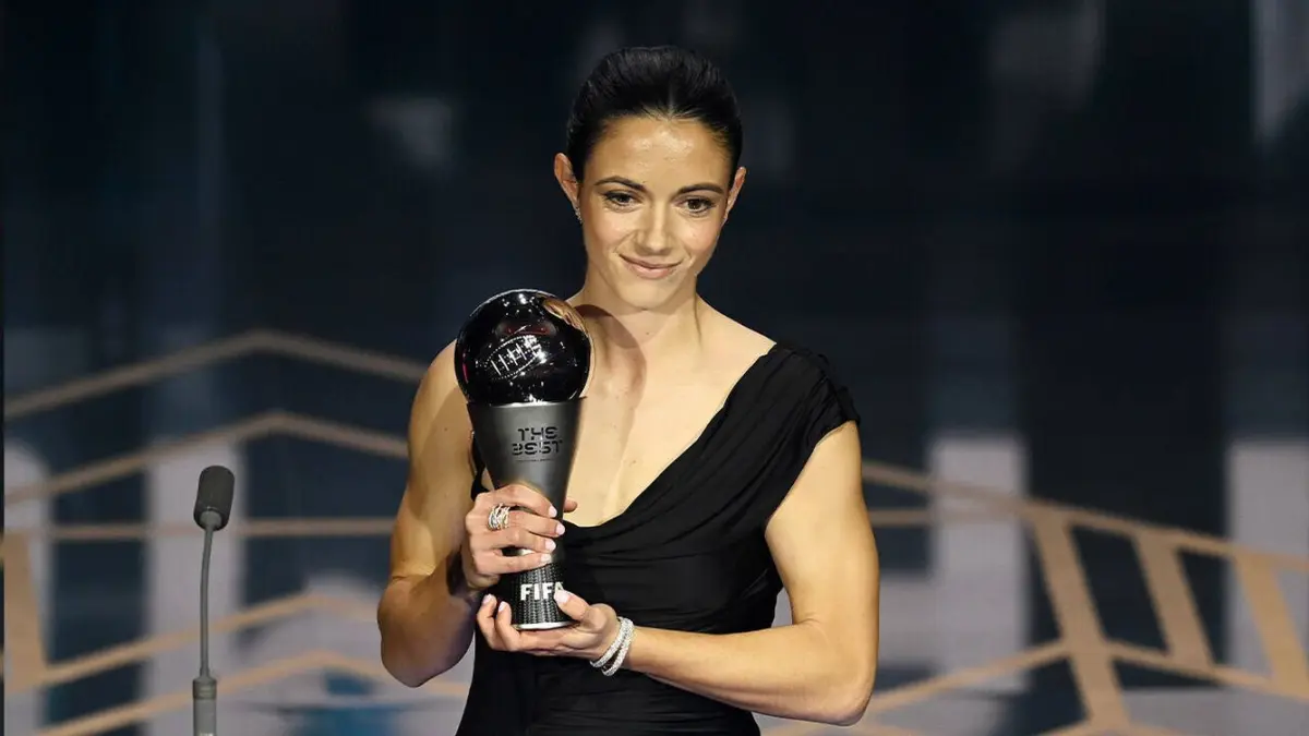 Aitana Bonmatí conquista el The Best a mejor jugadora
