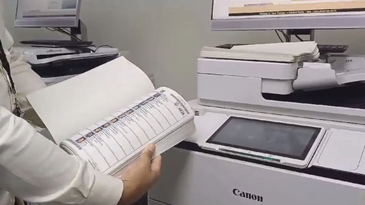 JCE inicia impresión de boletas electorales para elecciones municipales