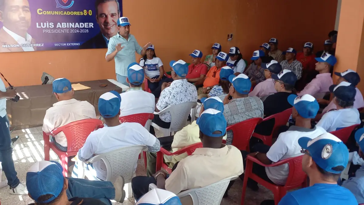 Coordinador Comunicadores 8.0: Se sigue sumando profesionales a reelección de Abinader