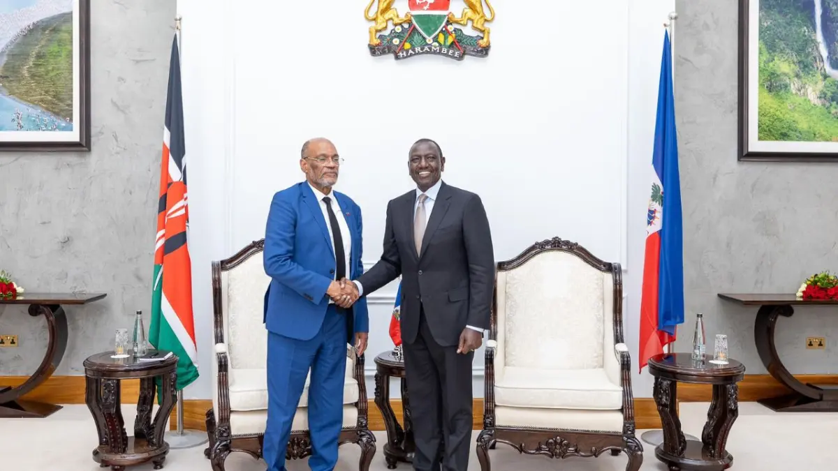 Líderes de Haití y Kenia discuten detalles sobre misión multinacional