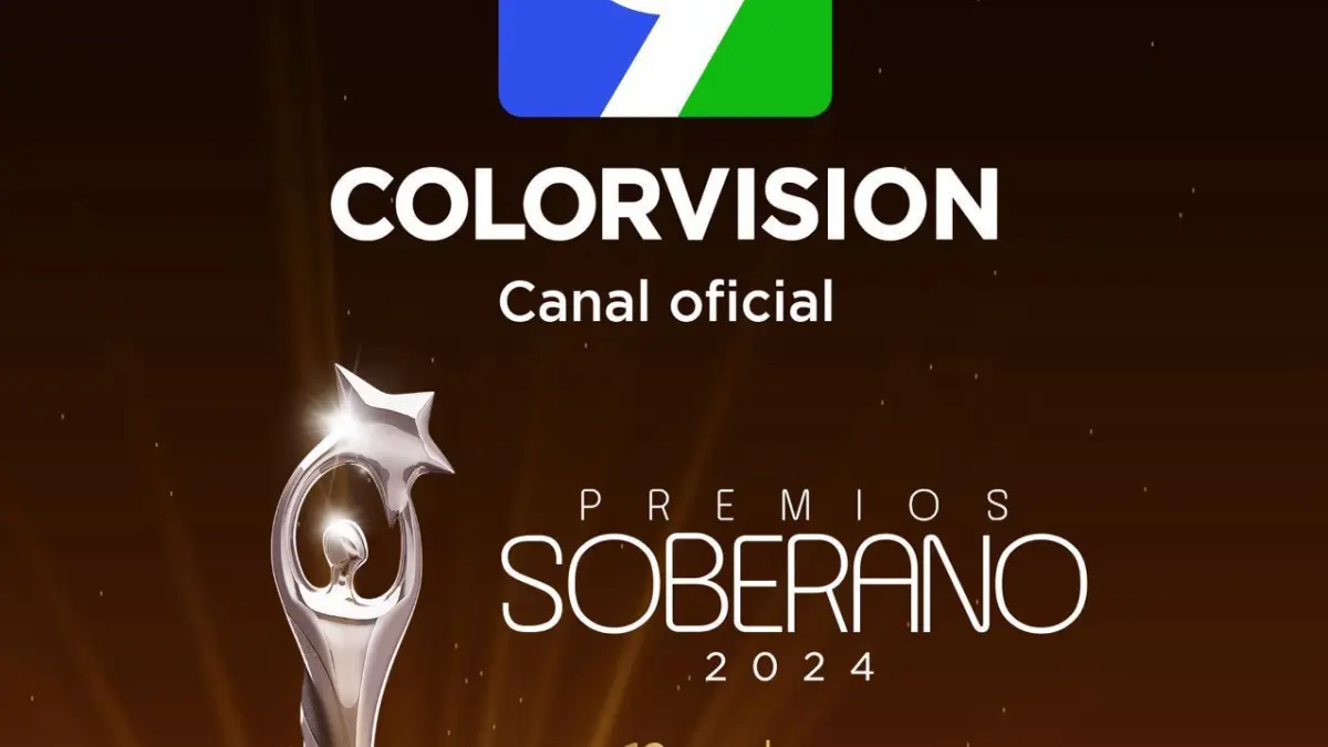 Color Visión transmitirá los Premios Soberano 2024