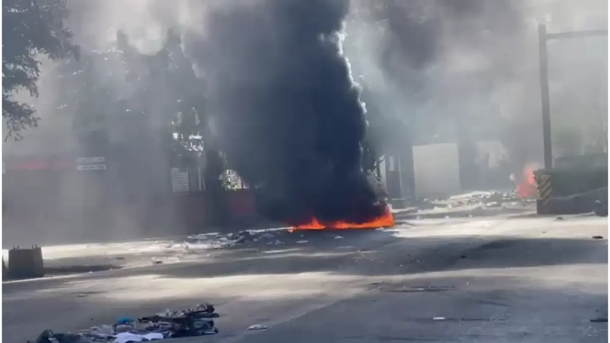 Por segundo día, se registran movilizaciones en recinto de la UASD en SFM