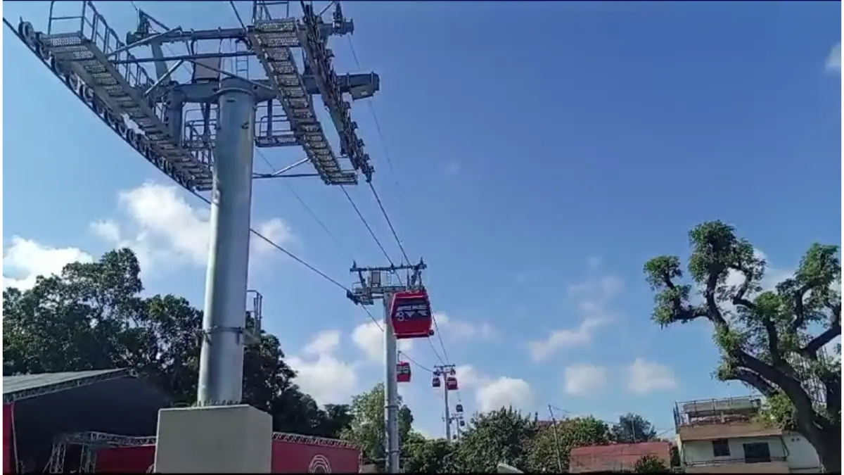 Usuarios valoran Teleférico de Santiago