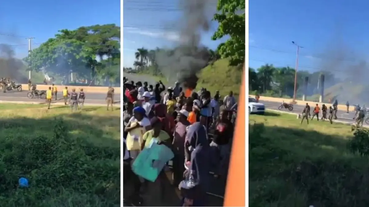 A tiros dispersan ciudadanos que protestan por arreglo de calle en el Naranjo
