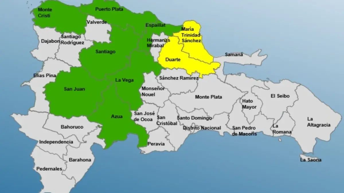 COE reduce a nueve las provincias en alerta