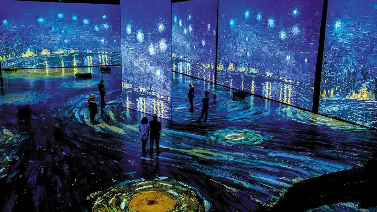 La exposición Inmersiva de Arte: Van Gogh