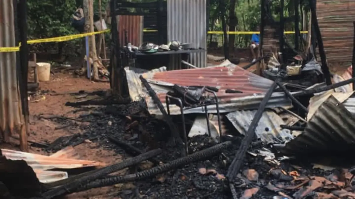 Niño de 12 años muere calcinado al incendiarse vivienda en Monte Plata