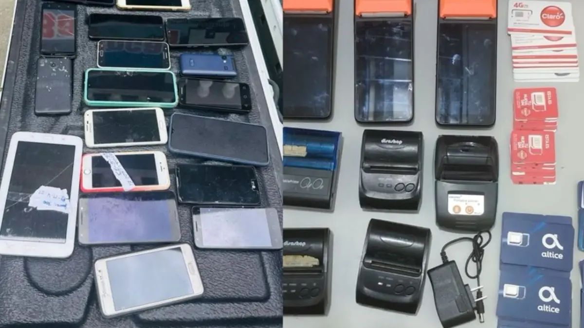 Ocupan mediante allanamiento 31 celulares y 86 tarjetas SIM de diferentes compañías