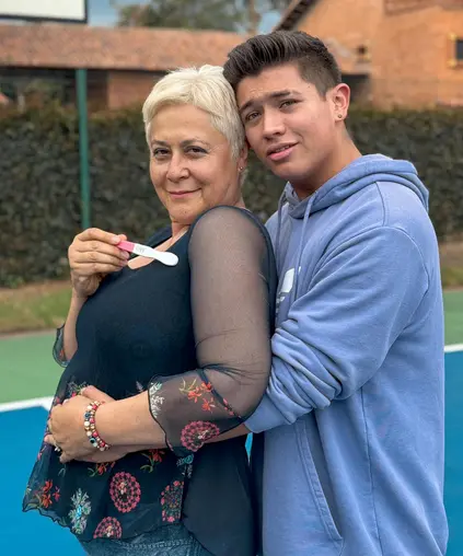“Se nos hizo el milagrito”, actriz Alina Lozano de 55 años anuncia que está embarazada de su esposo, de 24