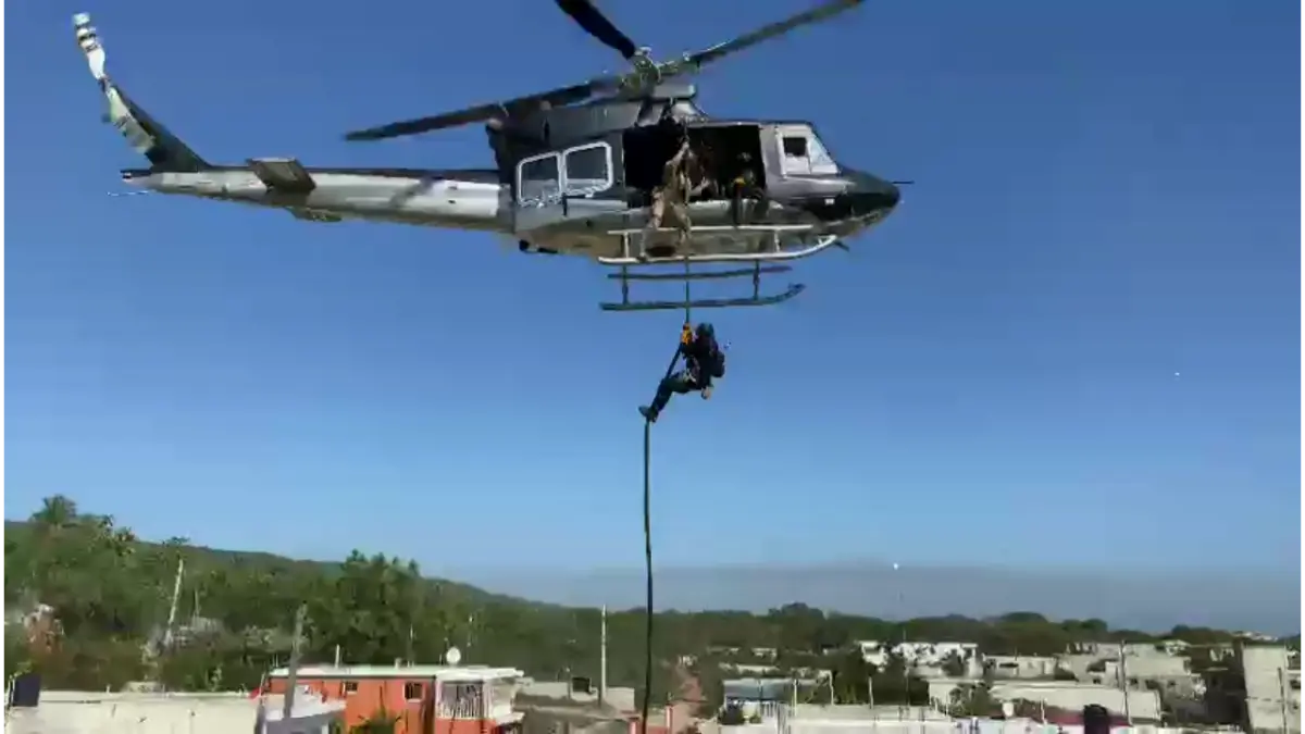 Operativo por aire, mar y tierra contra narcos del Sur profundo