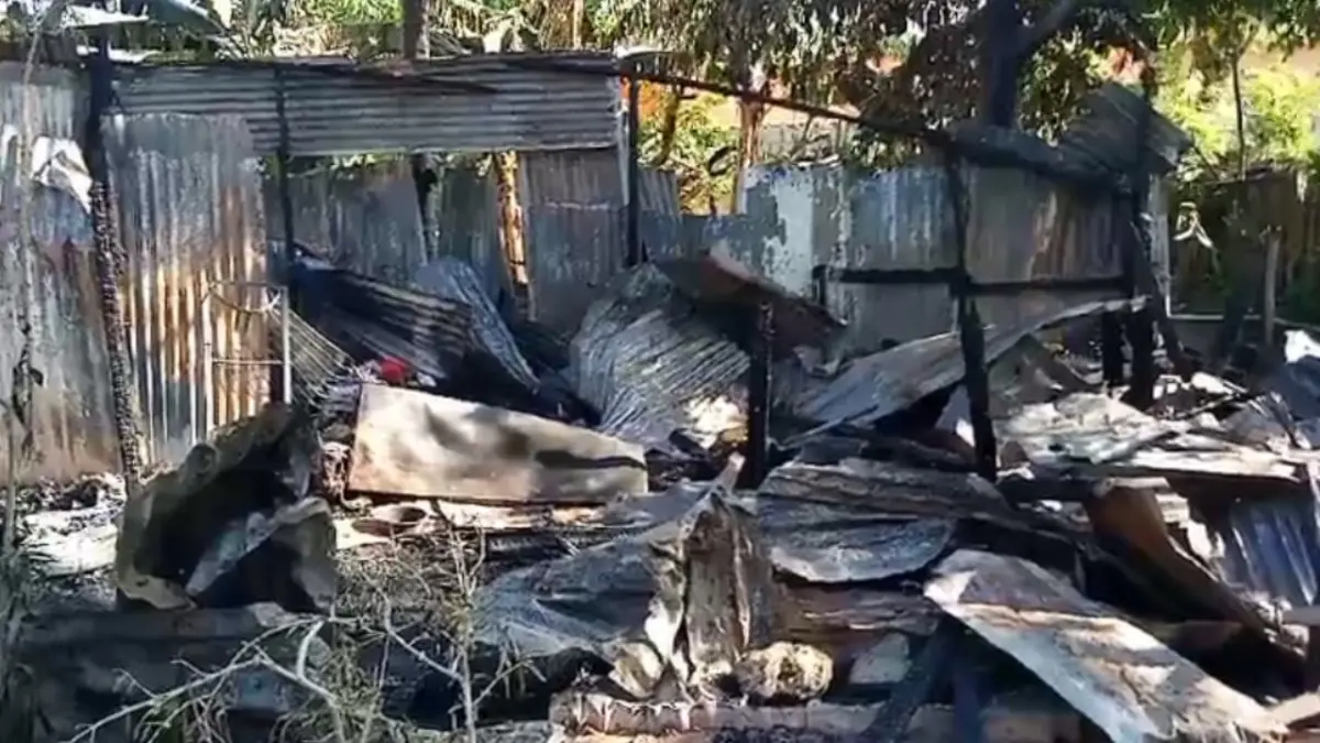 Muere niña al incendiarse su vivienda en La Romana