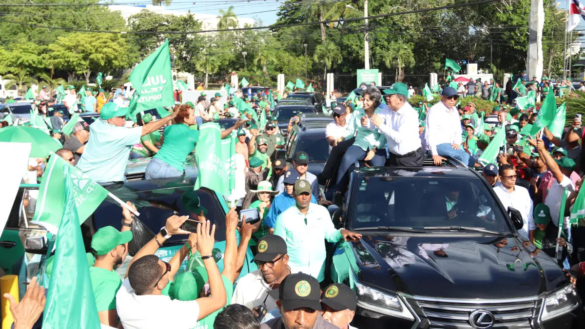 Leonel moviliza a militancia y simpatizantes de la Fuerza del Pueblo y aliados en Moca
