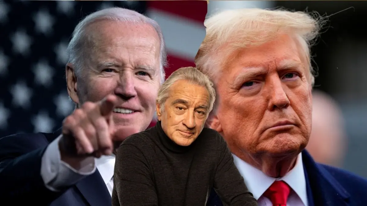 Robert De Niro es narrador de anuncio de campaña de Biden contra el desquiciado Trump