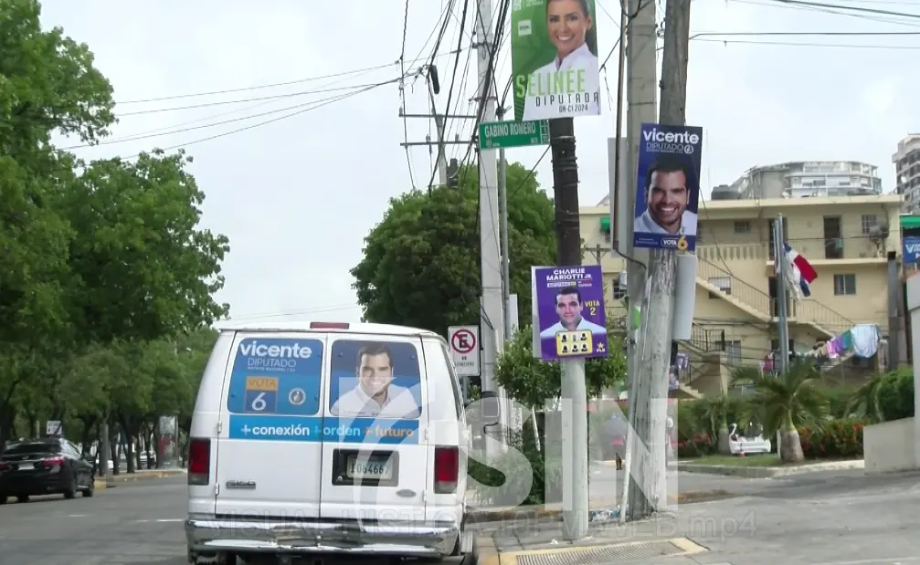 Residente del GSD piden que desmonten las vallas proselitistas