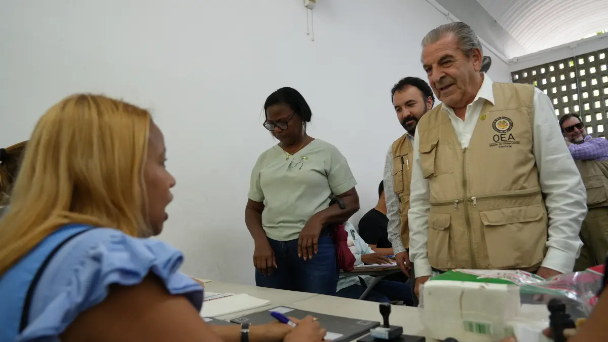 La OEA destaca el civismo y la participación de los dominicanos en las elecciones