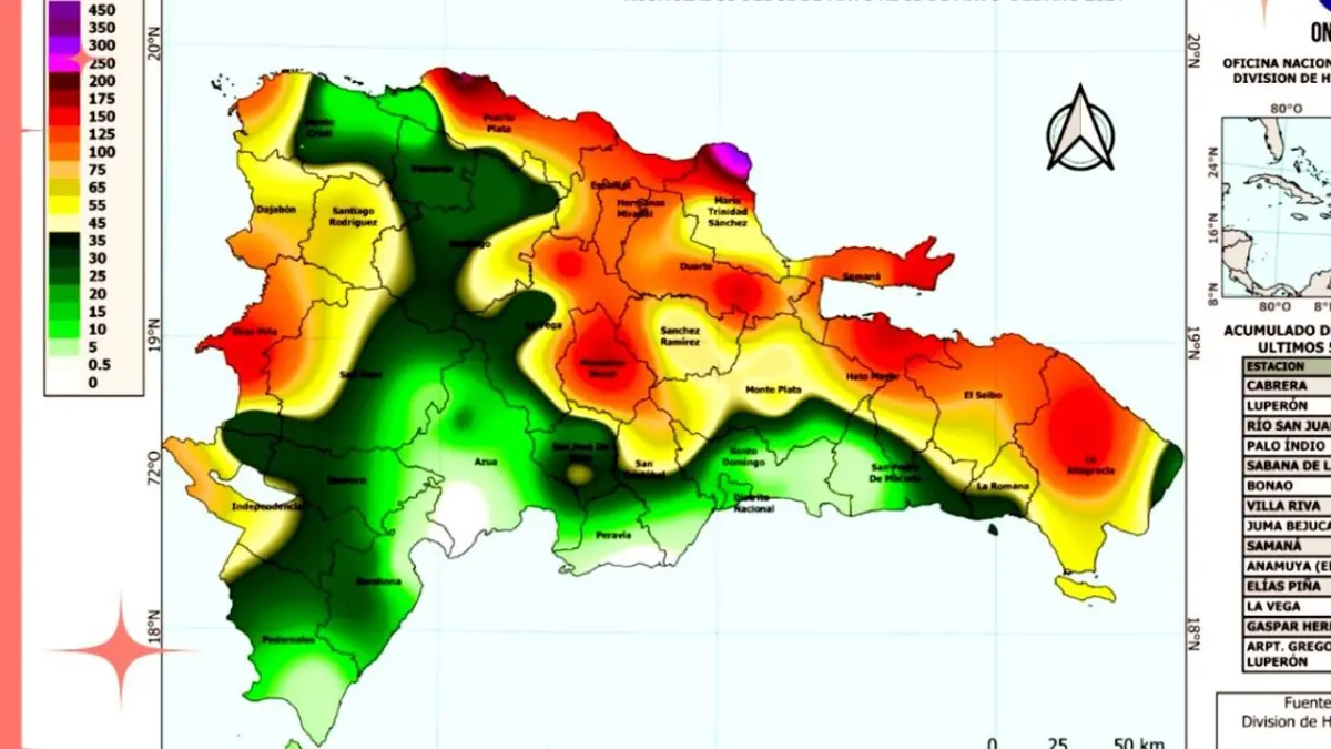 Gloria Ceballos sobre lluvias de los primeros días de mayo: ya han superado los valores normales del mes