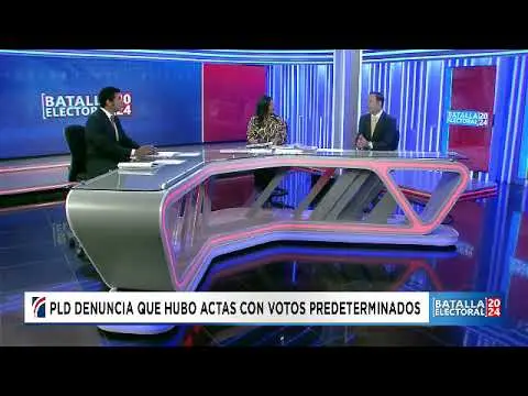 PLD denuncia que hubo actas con votos predeterminados