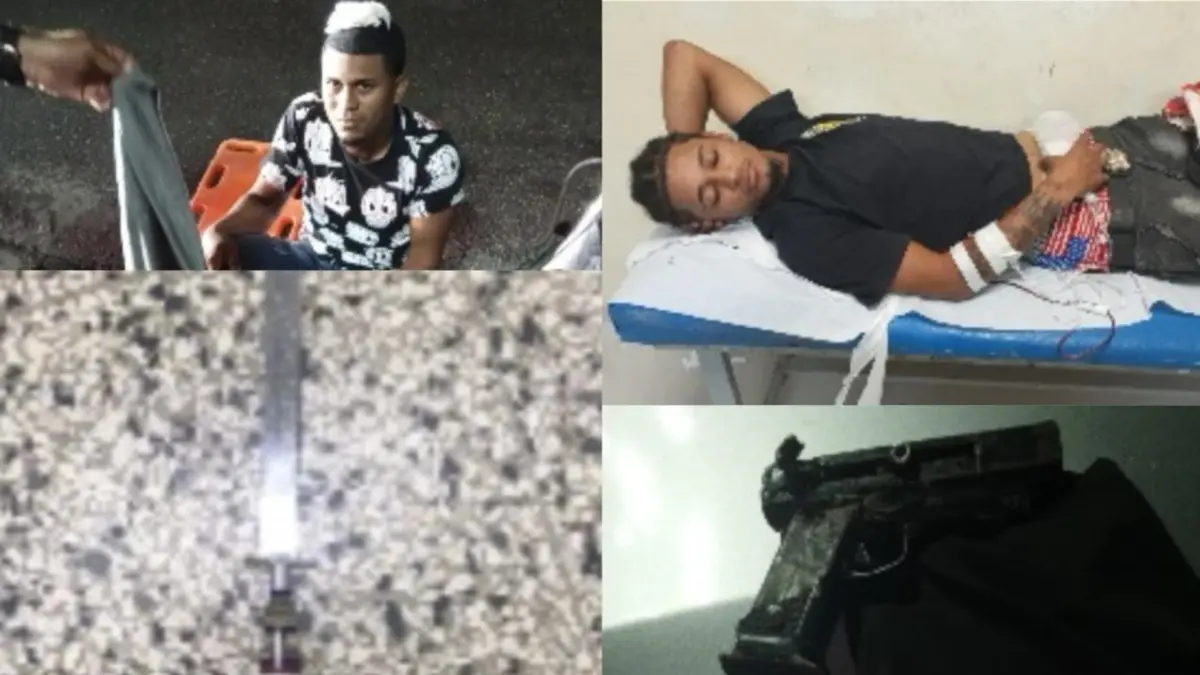 Dos presuntos delincuentes resultan heridos tras enfrentar patrulla policial en La Vega