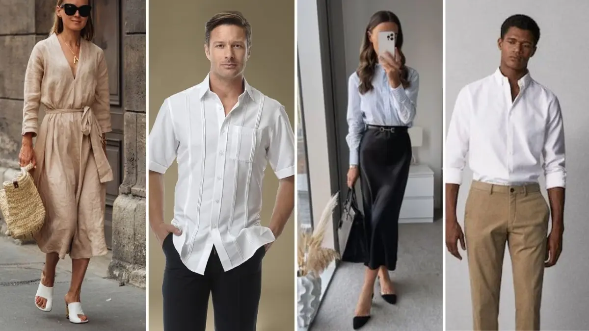 ¿Cómo vestir fresco durante el verano sin dejar de ser formal?