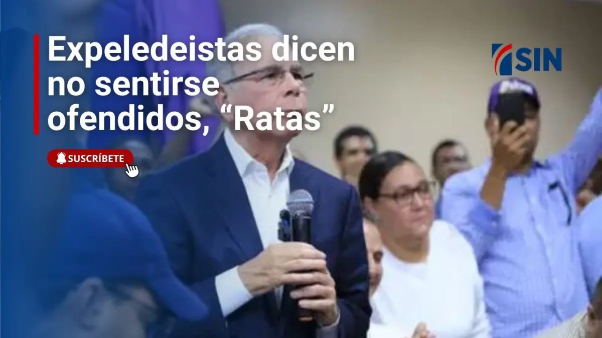 Expeledeistas dicen no sentirse ofendidos tras ser llamados “ratas”.