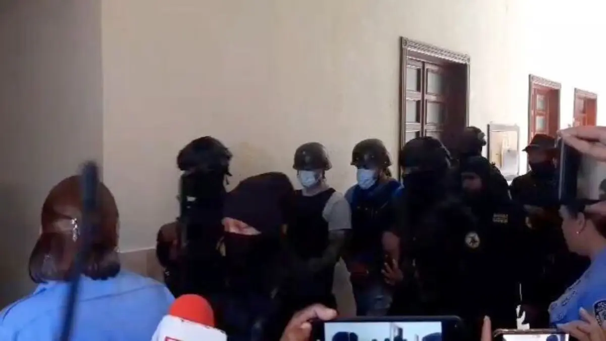 Aplazan conocimiento de medida de coerción a implicados en asalto a banco