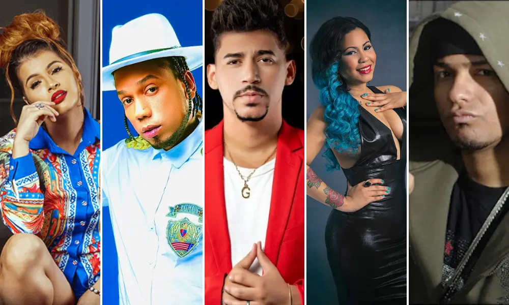 Artistas urbanos dominicanos que solían dominar las listas de éxitos