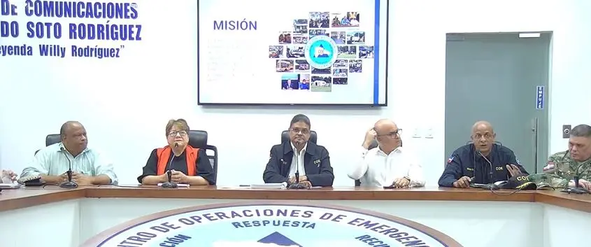 COE pide tomar precauciones ante lluvias el resto de la semana