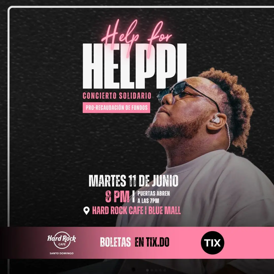 Concierto Solidario Help for Helppi se realizará en Hard Rock Café de Blue Mall este 11 de junio