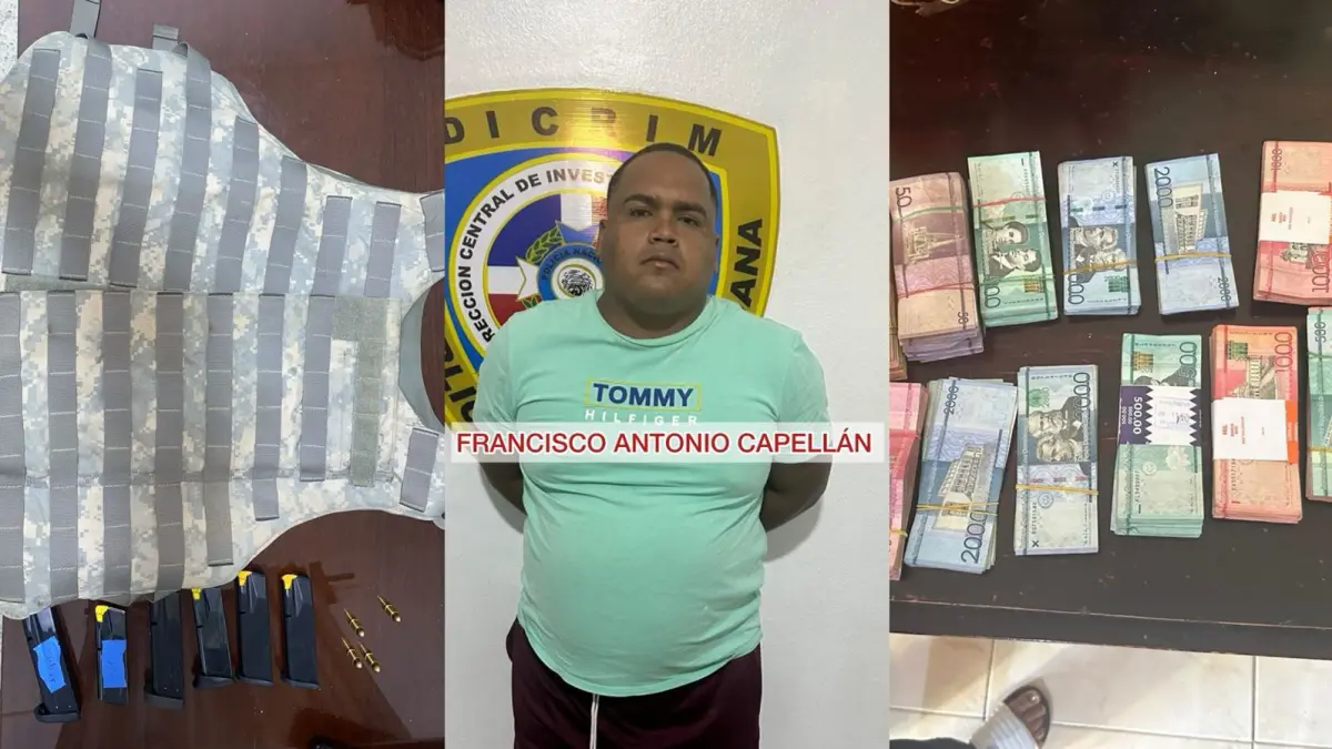 Capturan ex policía señalado como vendedor de armas ilegales mediante allanamiento en Jarabacoa