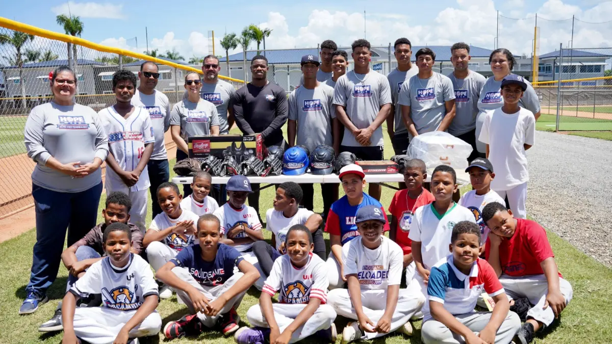 Los Yankees de Nueva York inciaron su Tradicional Hope Week en la República Dominicana