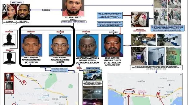 Implicado en asesinato de pareja en La Guáyiga habría alquilado el vehículo para transportar los cuerpos