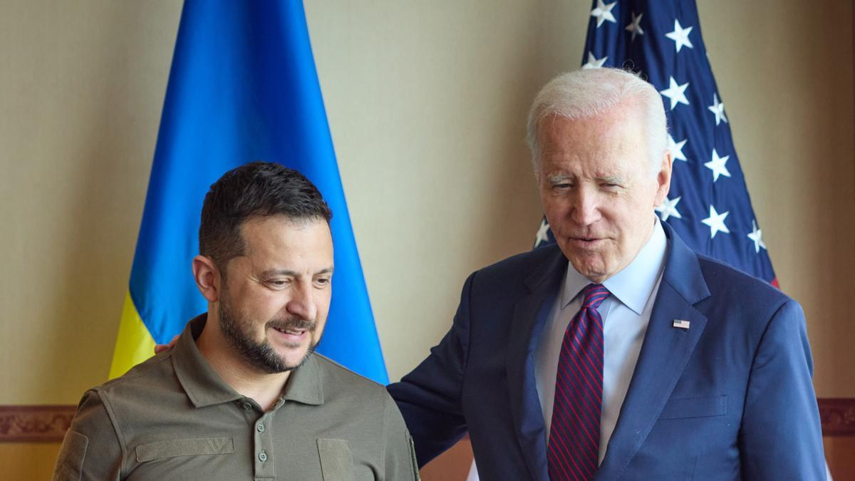 Biden anuncia 225 millones de dólares para Ucrania durante cumbre de la OTAN