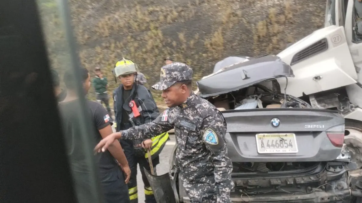 Un fallecido tras accidente múltiple en La Romana