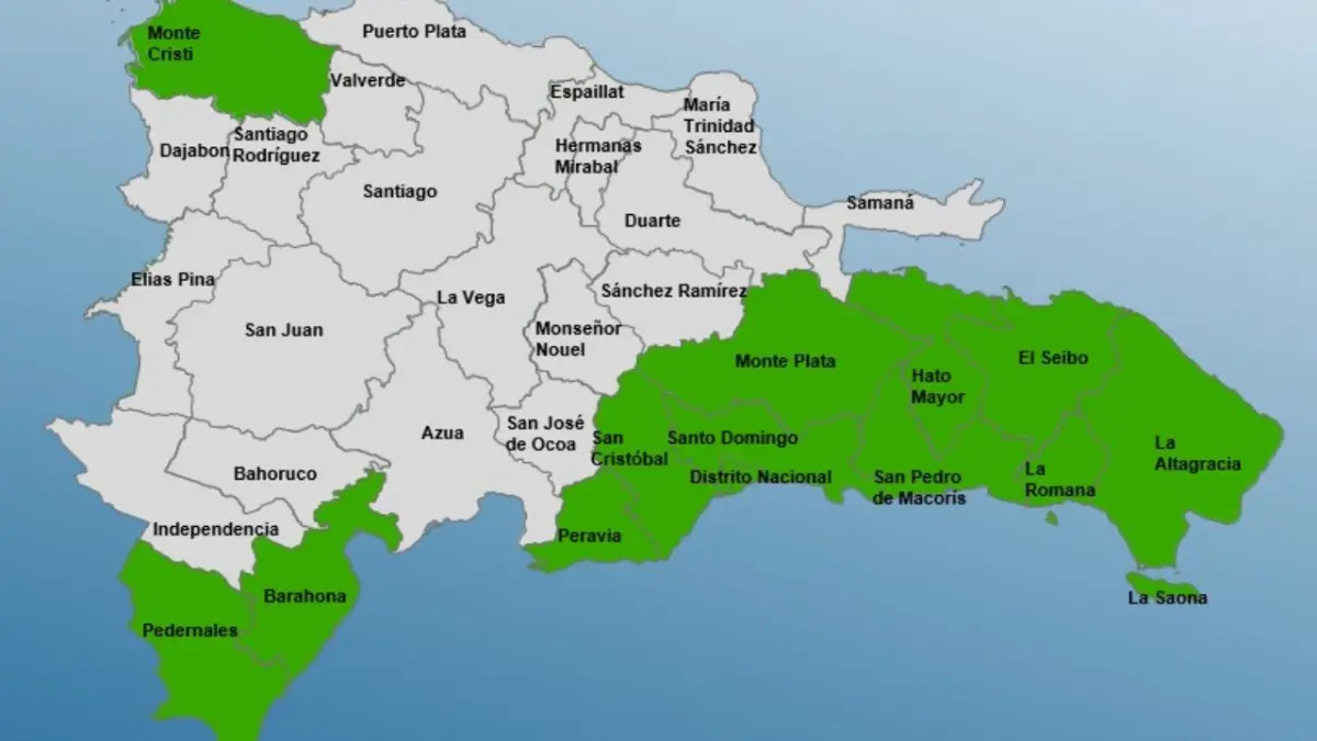 Bajan las alertas: COE pone 13 pronvincias en verde