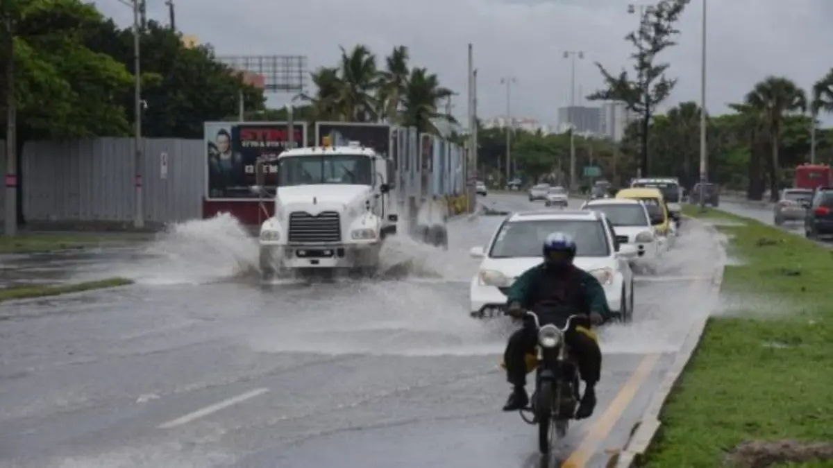 Onamet: Incremento de las lluvias por onda tropical y viento del este