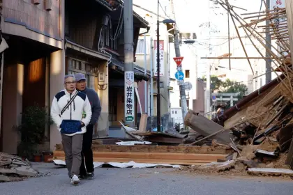 Un terremoto de magnitud 5,4 sacude el centro de Japón sin alerta de tsunami