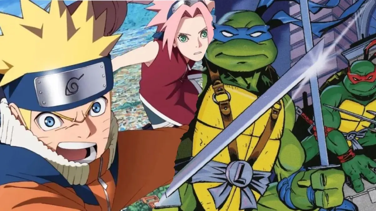 Las Tortugas Ninja se unen a Naruto en un cómic crossover