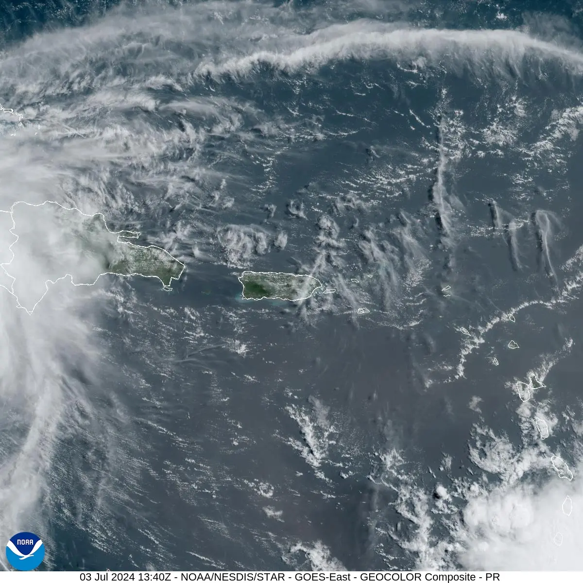 Un disturbio tropical afectará el país este jueves y viernes, informa el director del COE