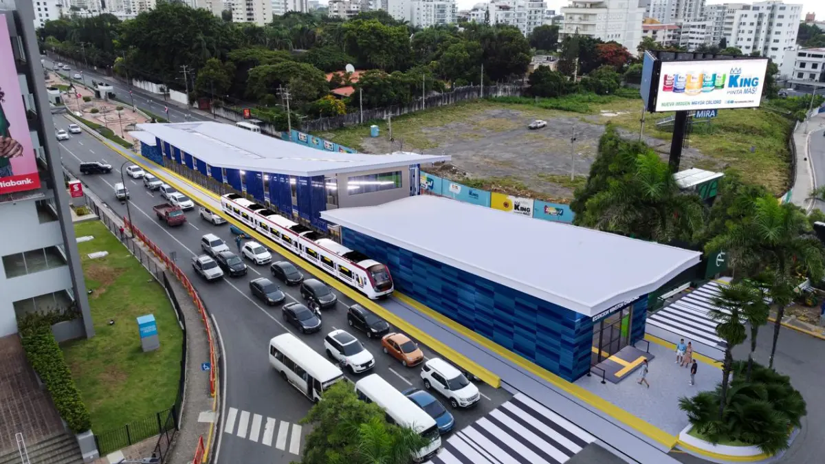 Tren Metropolitano estará integrado a la Línea 1 y 2 del Metro de Santo Domingo