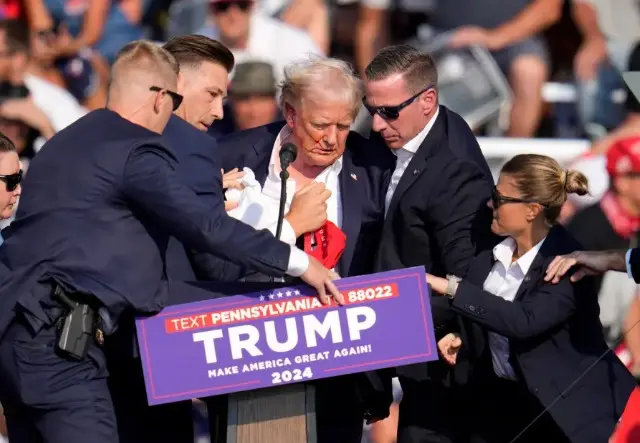 Dos muertos en el mitin de Trump, incluido el presunto autor del tiroteo