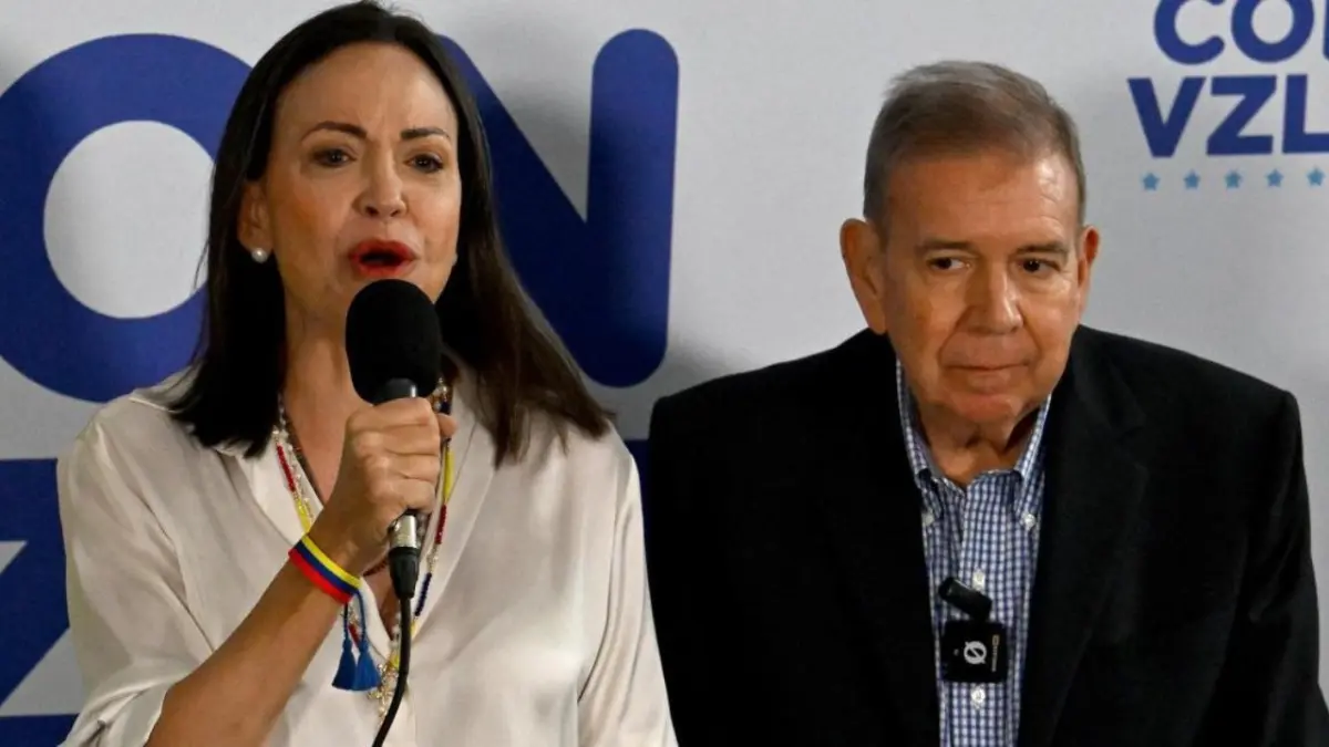 Fiscalía venezolana abre una investigación penal contra María Corina Machado y Edmundo González