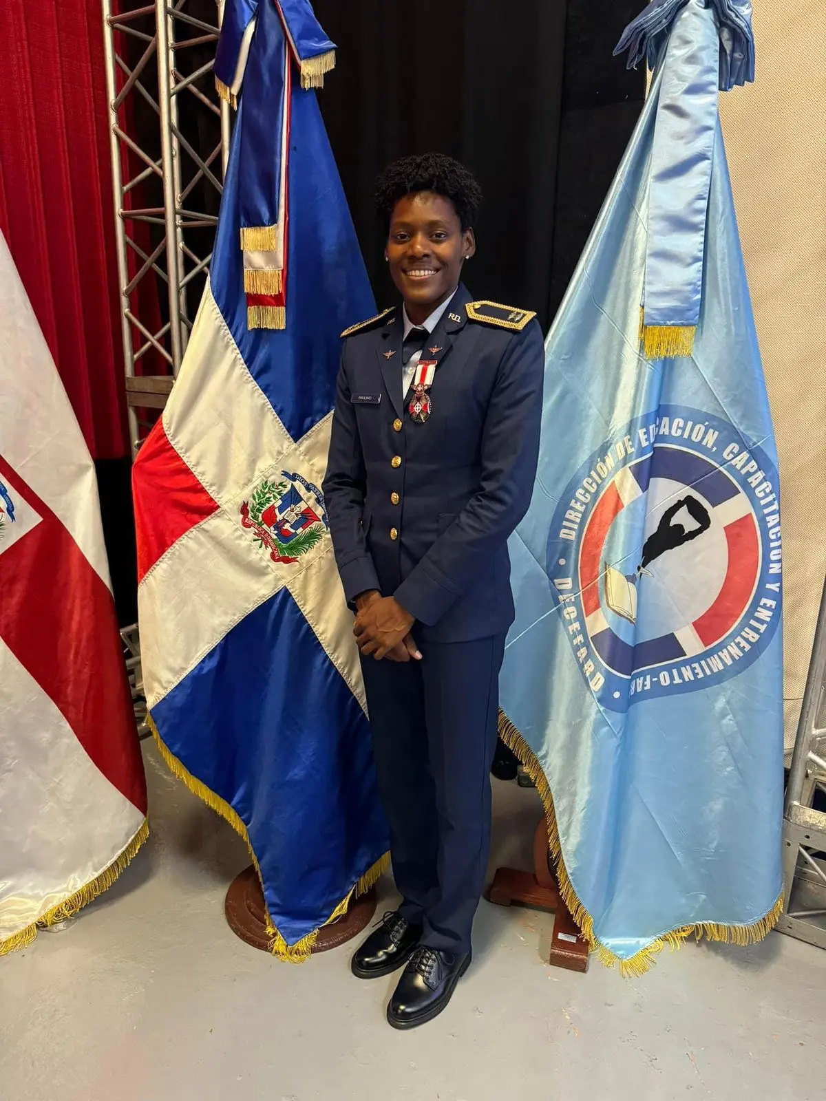 Marileidy Paulino y otros atletas olímpicos son ascendidos de rango en la Fuerza Aérea Dominicana