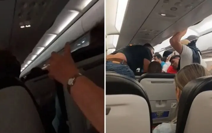 Pánico a bordo de vuelo que se topó con vendaval: “Imposible aterrizar”