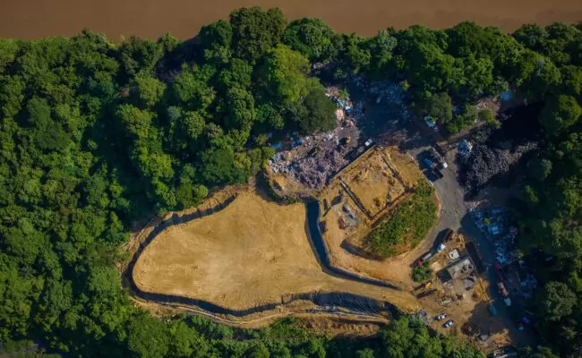 DO Sostenible avanza en los trabajos de cierre del vertedero de Cancino