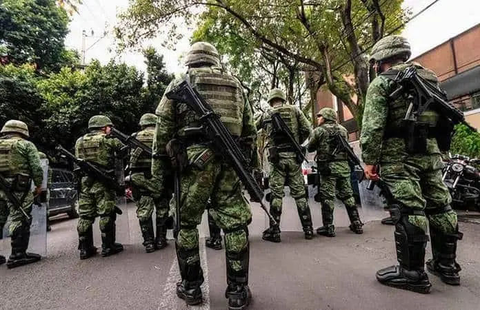 El ejército mexicano despliega 600 nuevos militares a Sonora por la ola de violencia