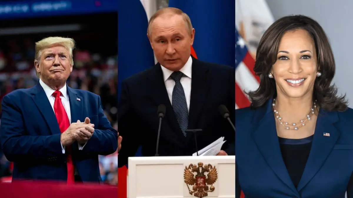 Harris asegura que, si fuera por Trump, Putin ya estaría en Kiev